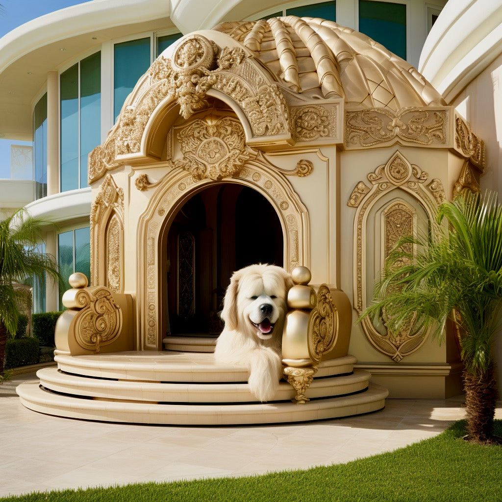 BARKITECTURE BLING: INSIDE THE OUTRAGEOUSLY LAVISH DWELLINGS OF GLAMOROUS POOCHES!