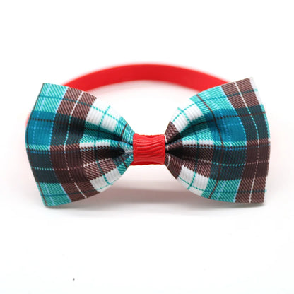 20 Pcs Plaid Bow Tie Collection