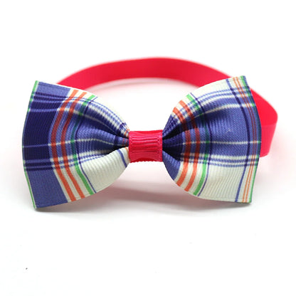 20 Pcs Plaid Bow Tie Collection