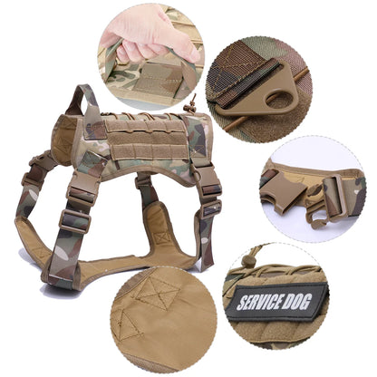 Tactical Dog Harnesses And Leash