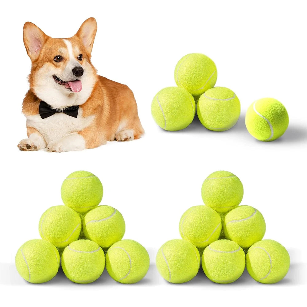 6 / 12 PCS Pelotas de tenis especiales de 2 "para lanzador automático