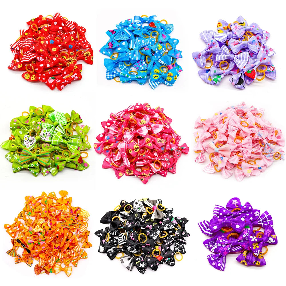 30PCS Decorative Rubber Band