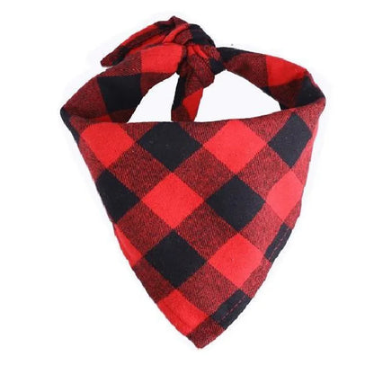 Adorable Classic Plaid Bandana