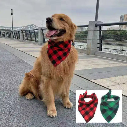 Adorable Classic Plaid Bandana