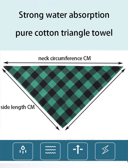 Adorable Classic Plaid Bandana