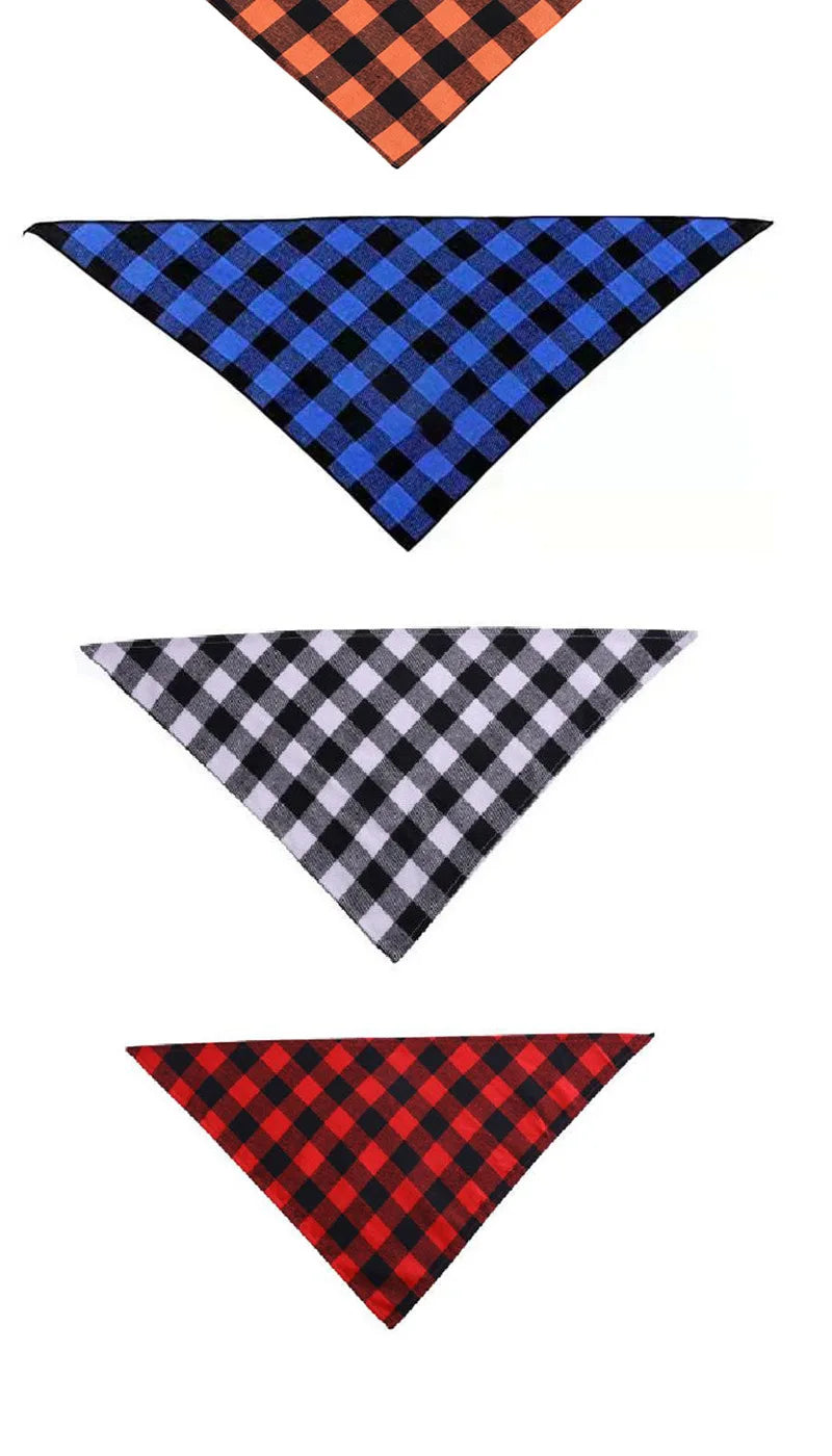 Adorable Classic Plaid Bandana