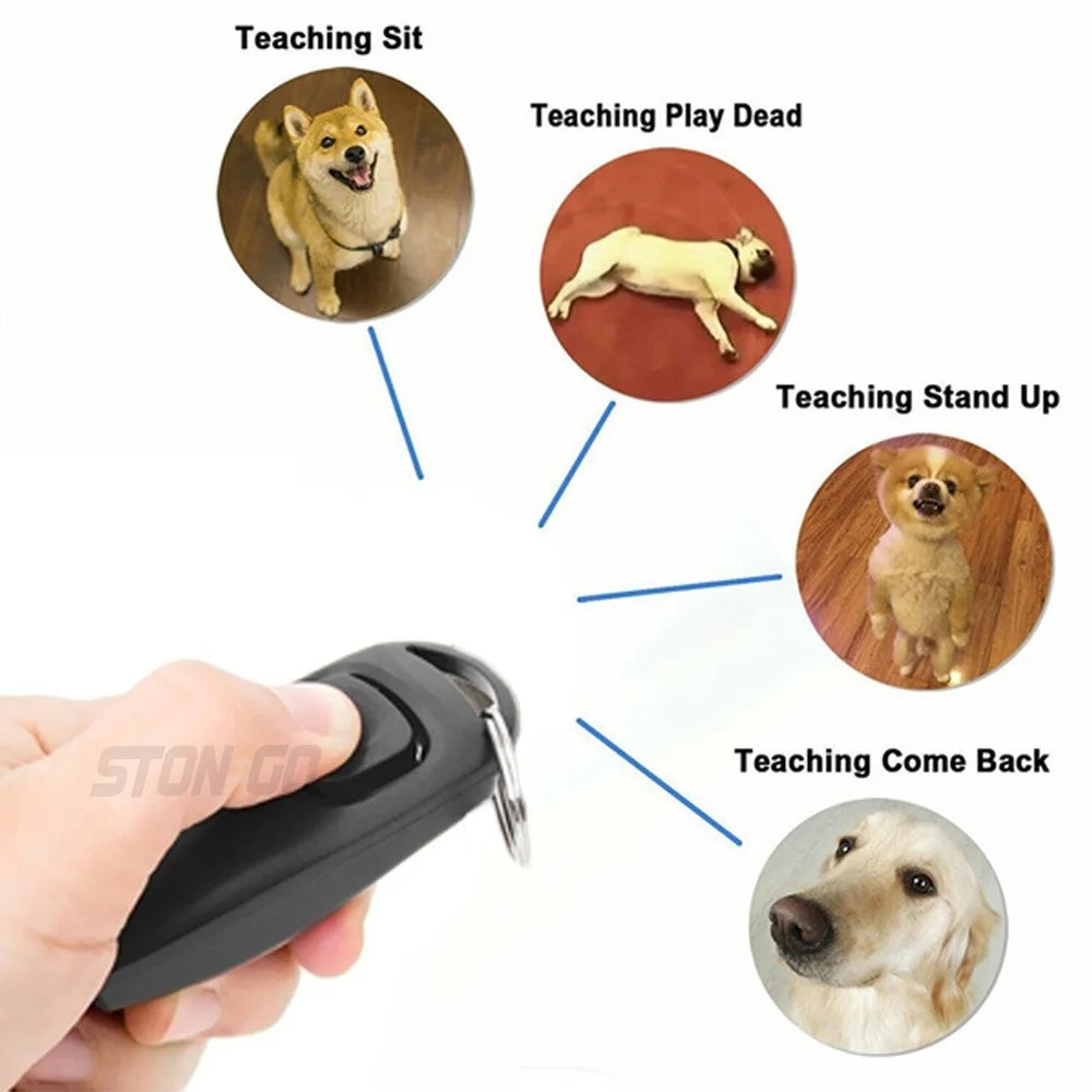 Multifunction 2-in-1 Clicker & Whistle Trainer